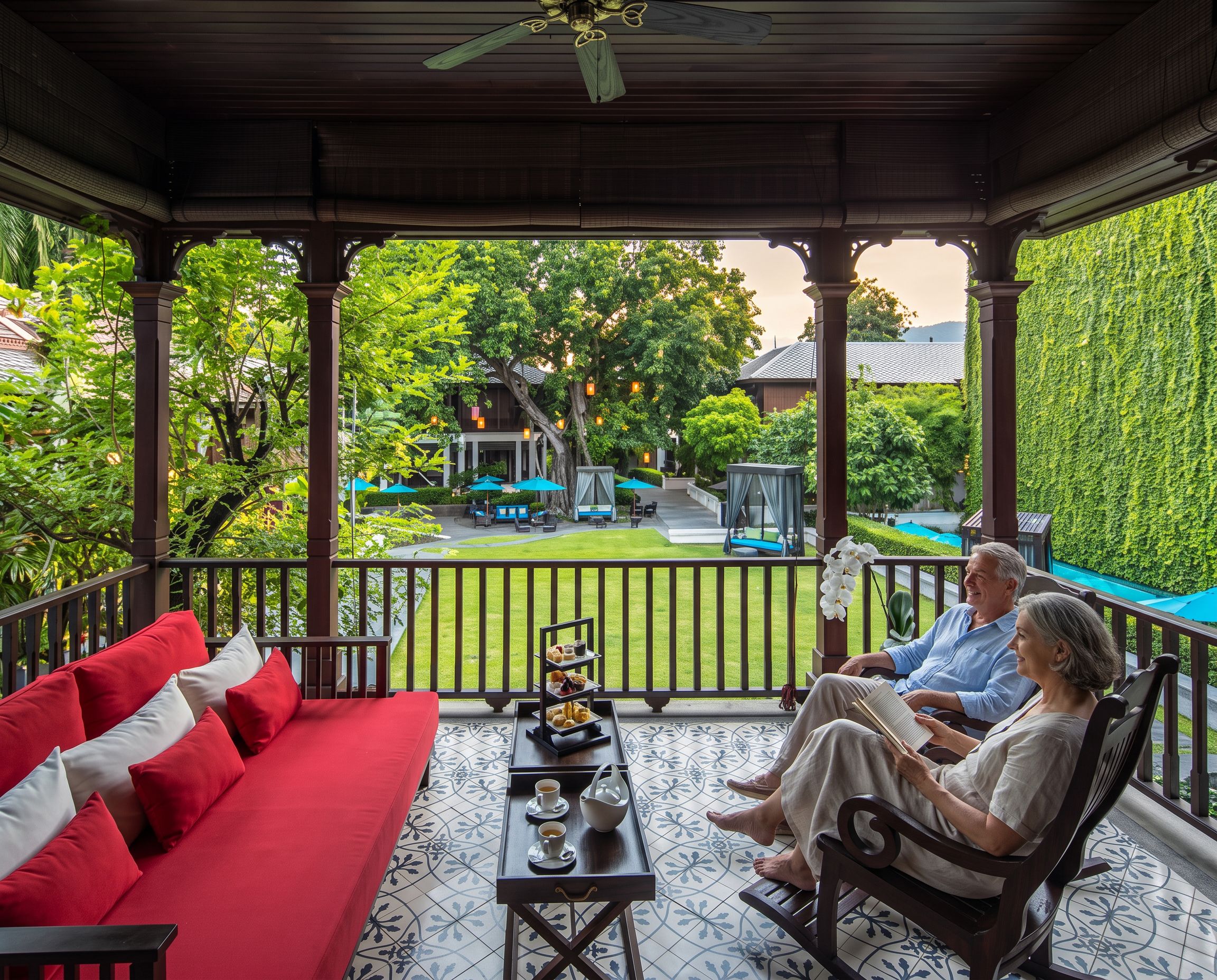 137 Pillars House suite balcony