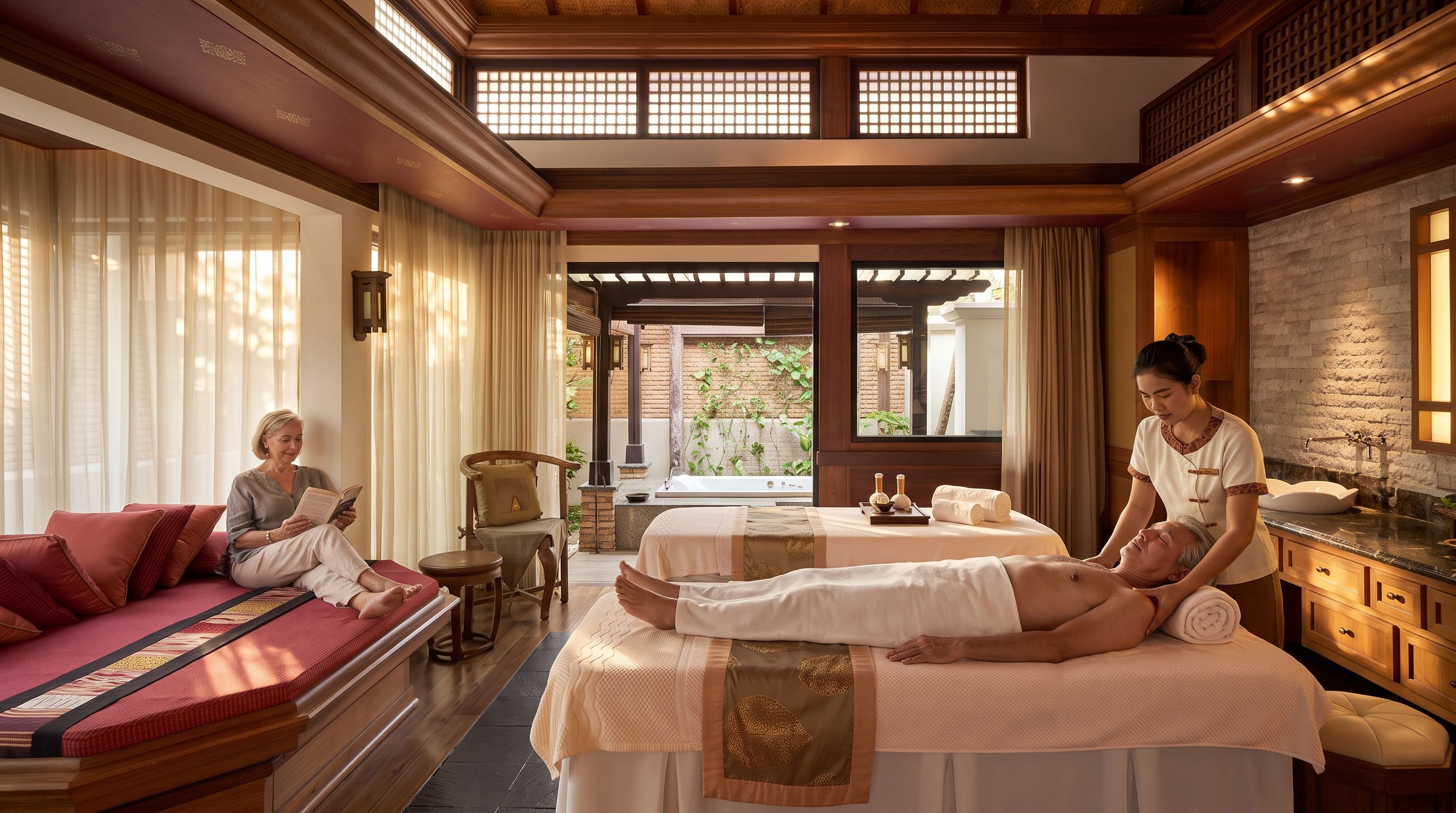 Chiang Mai hotel spa treatment room