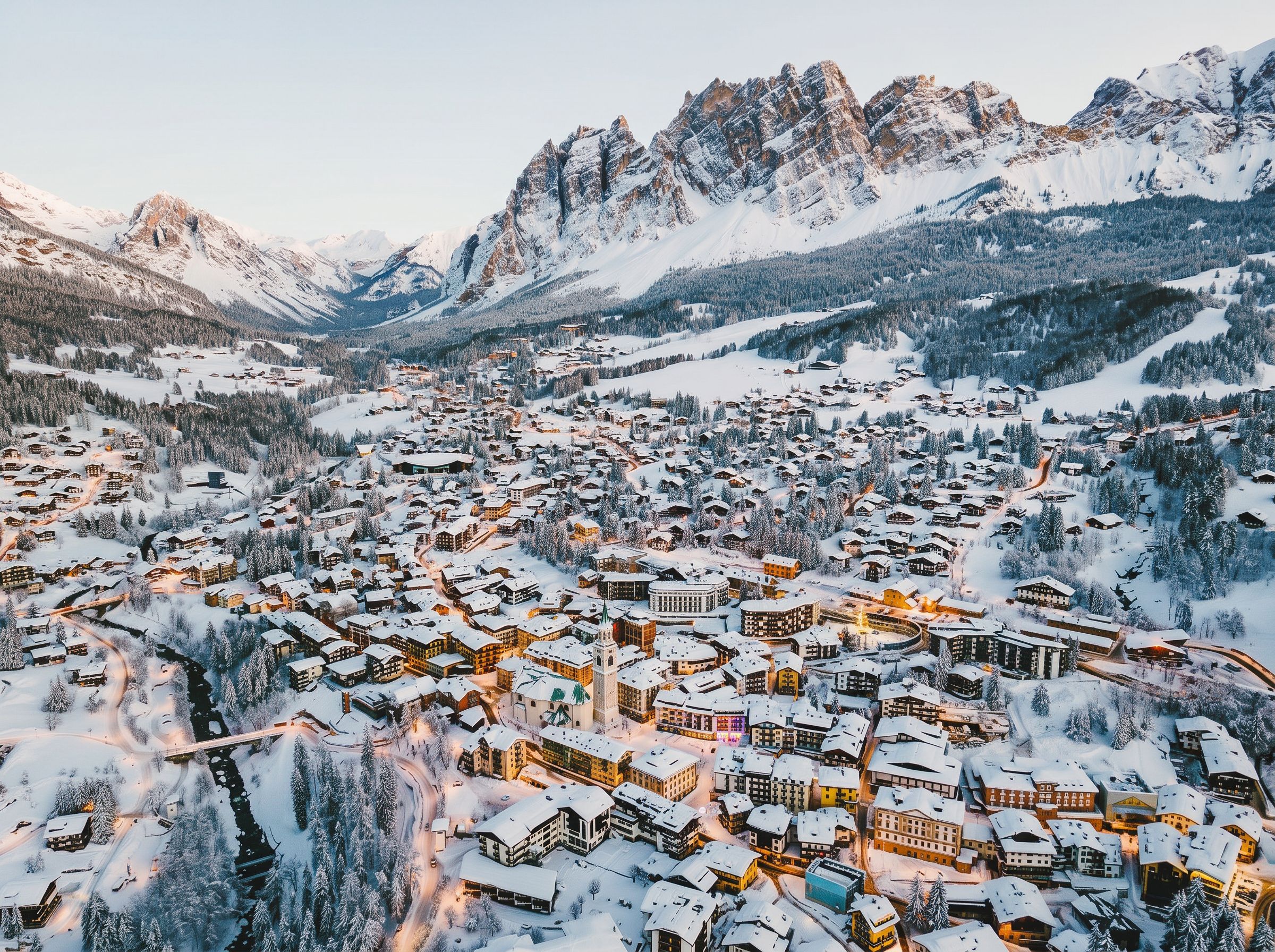 Cortina d'Ampezzo Faloria ski slopes