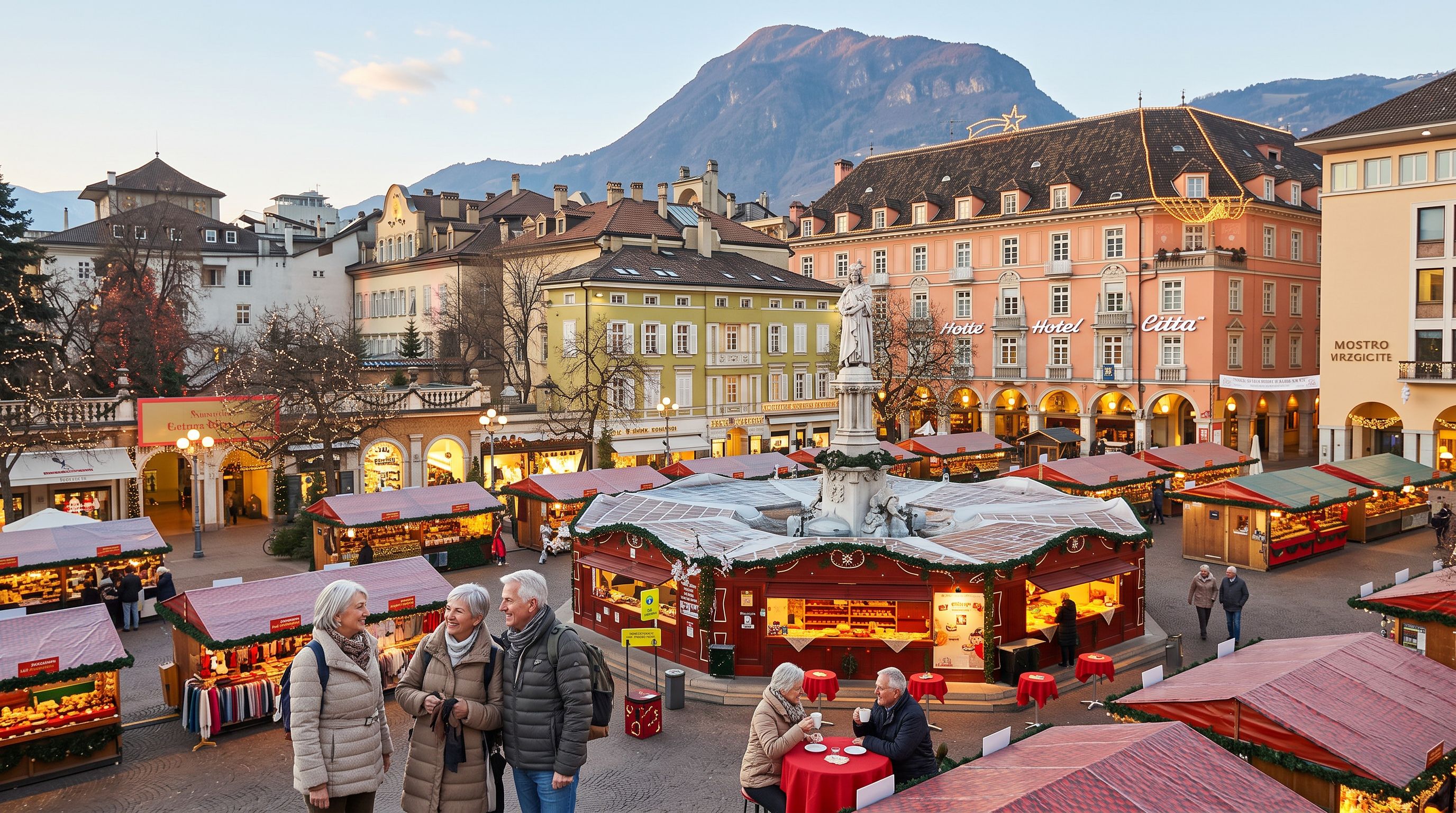 Bolzano Christmas market Walther Square