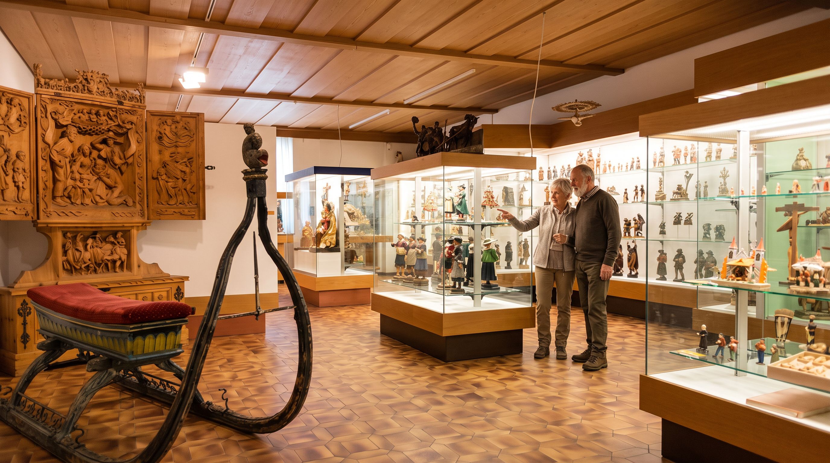 Museum Gherdëina Ortisei interior
