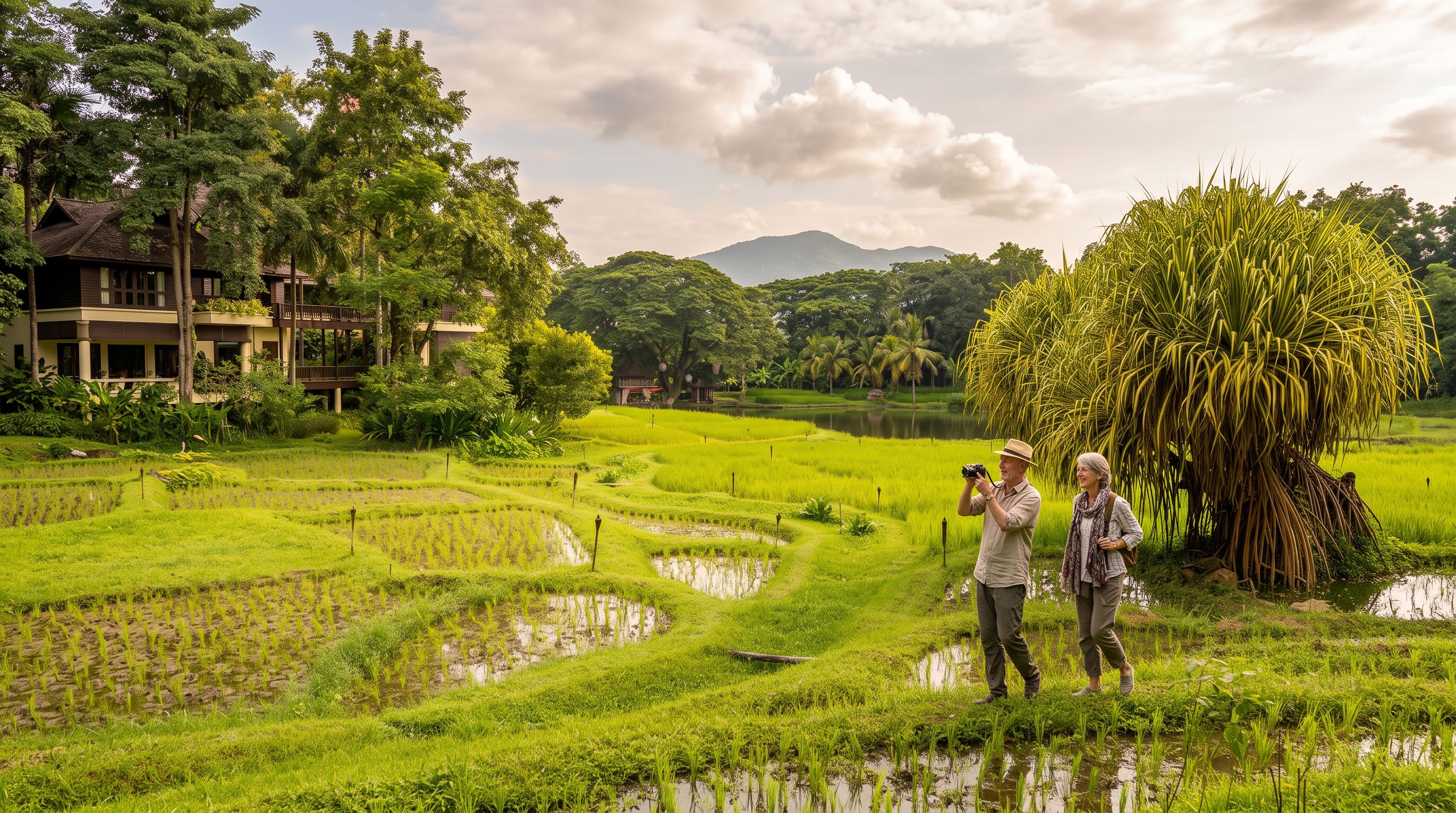 Mae Rim Valley rice paddies Chiang Mai