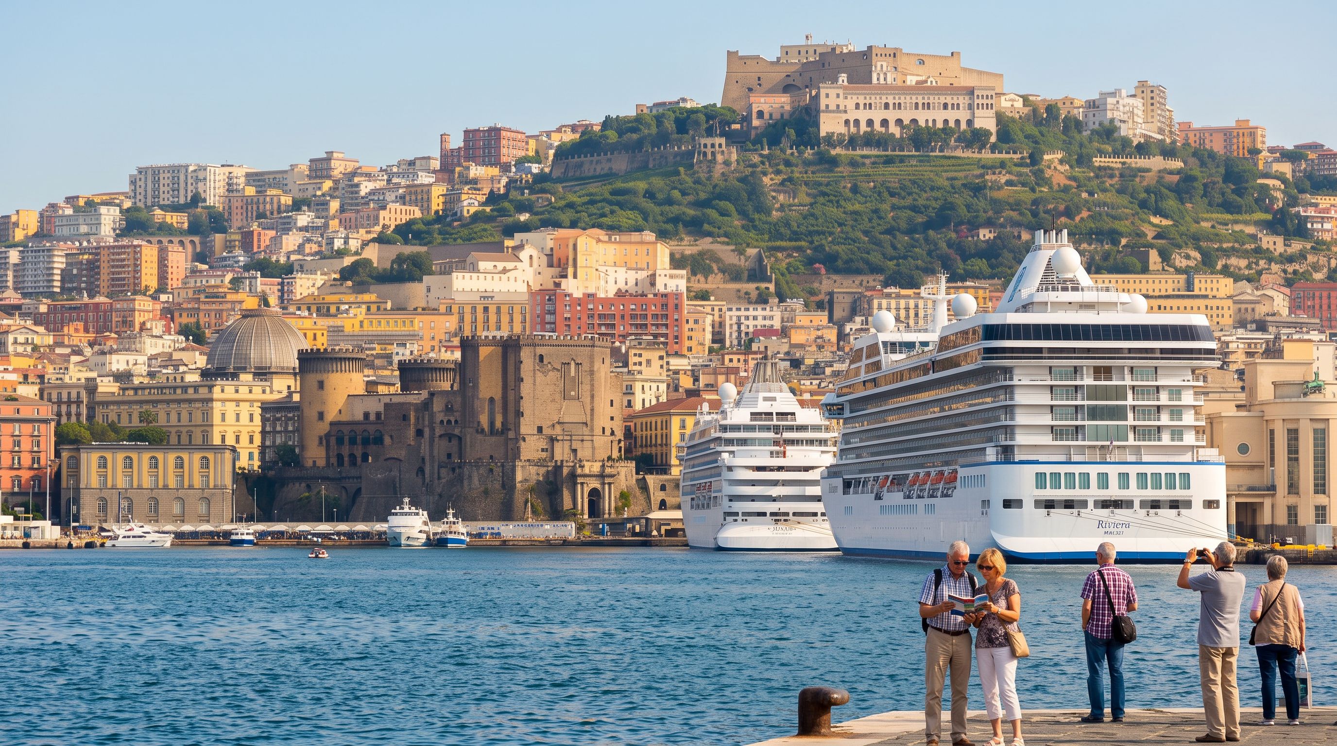 Naples Molo Beverello ferry port