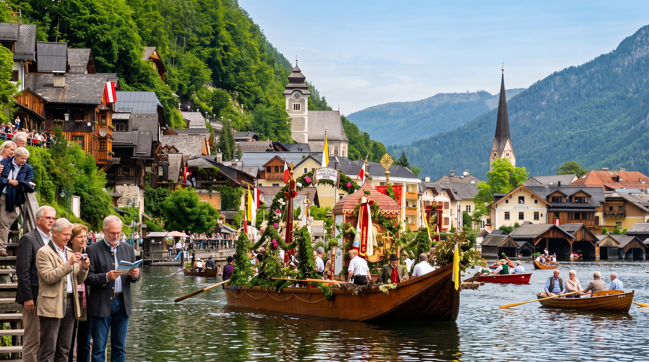 Hallstatt Market Square Christmas market