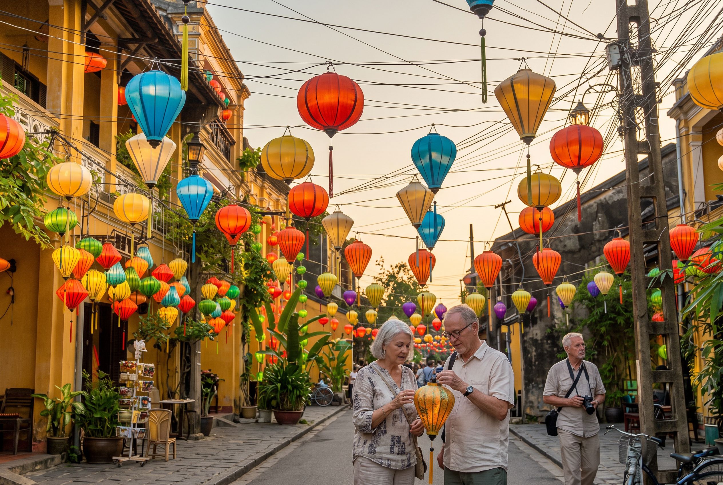 Hoi An Ancient Town lantern street night