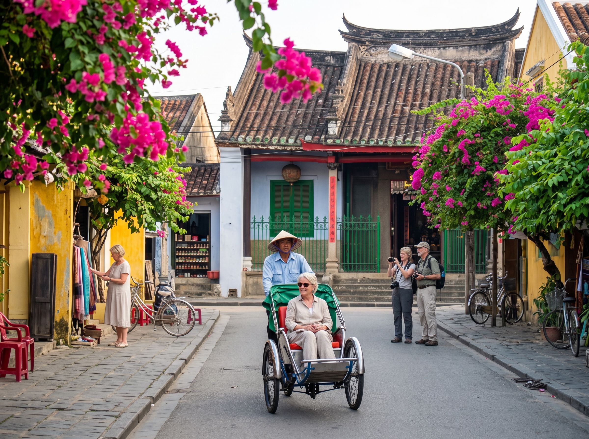 Hoi An cyclo Old Town
