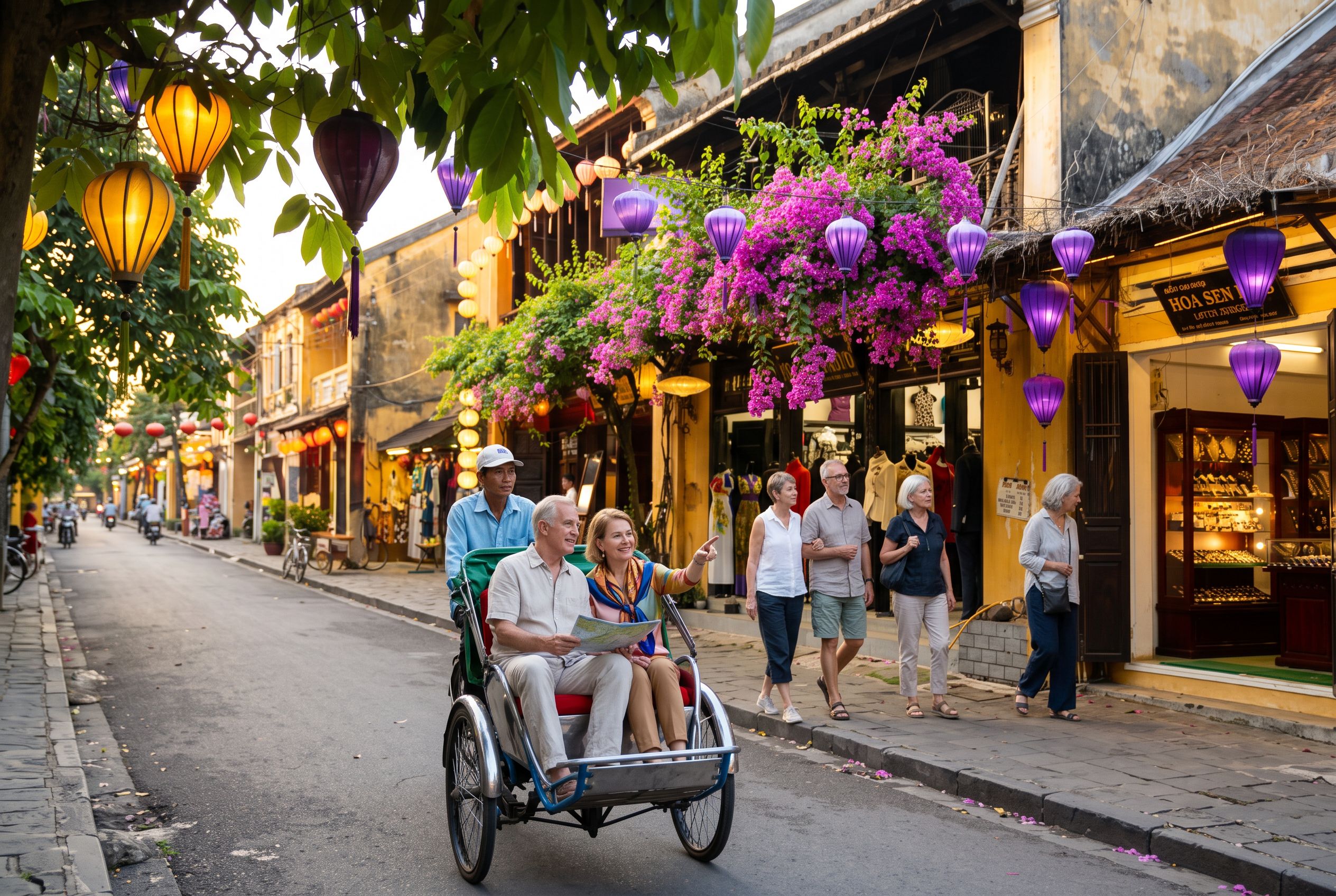 Hoi An Old Town street