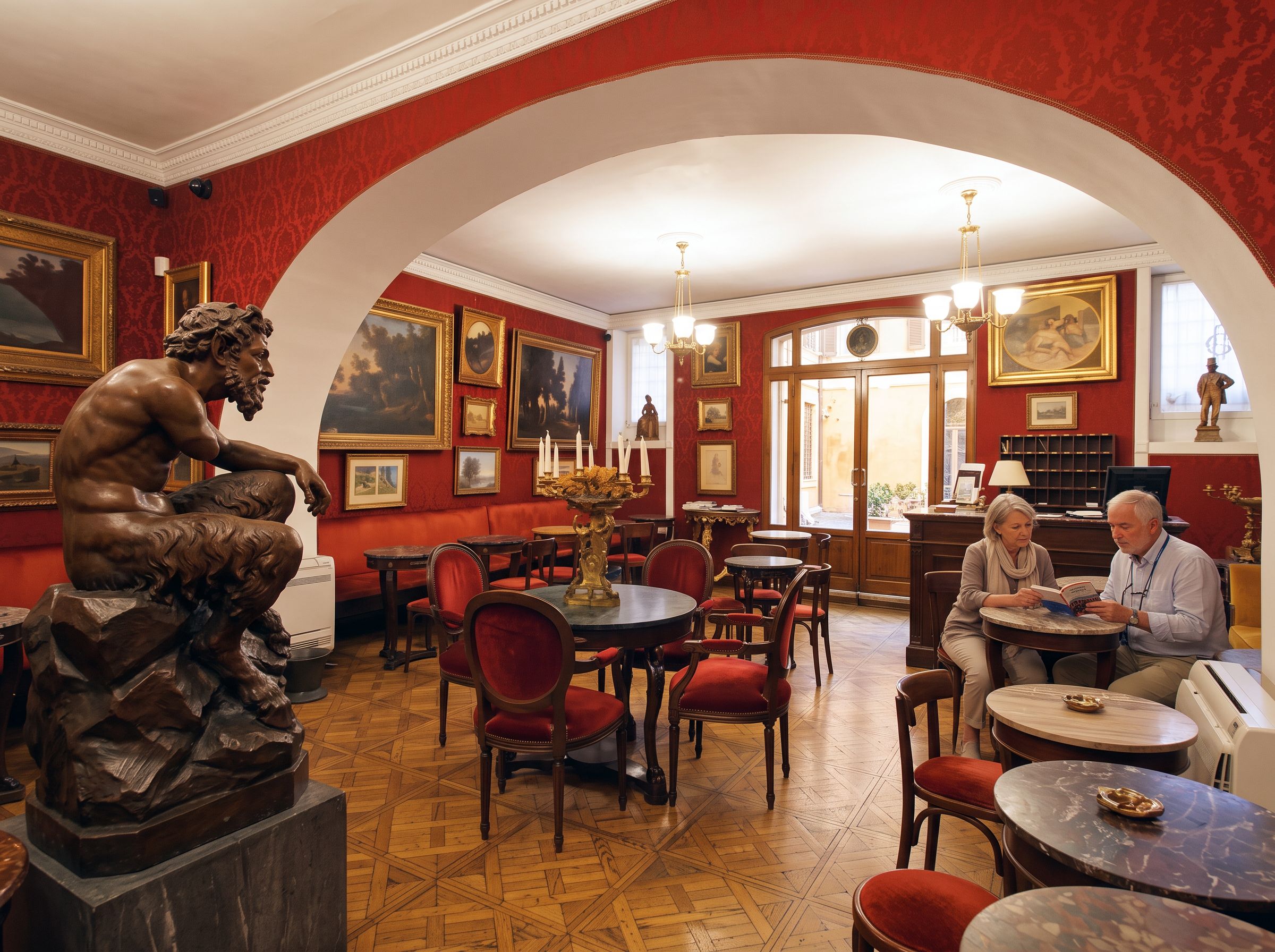 Antico Caffe Greco Rome interior