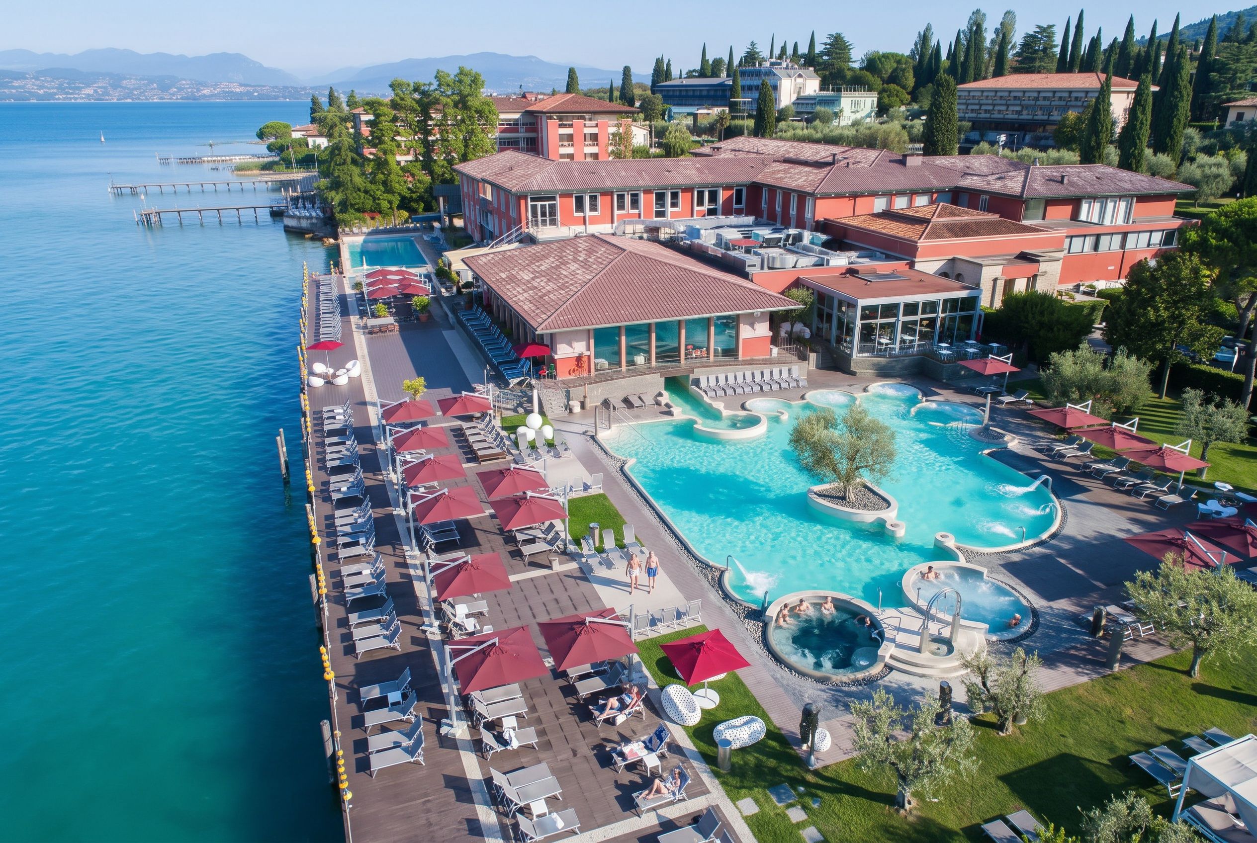 Sirmione Scaliger Castle lakefront