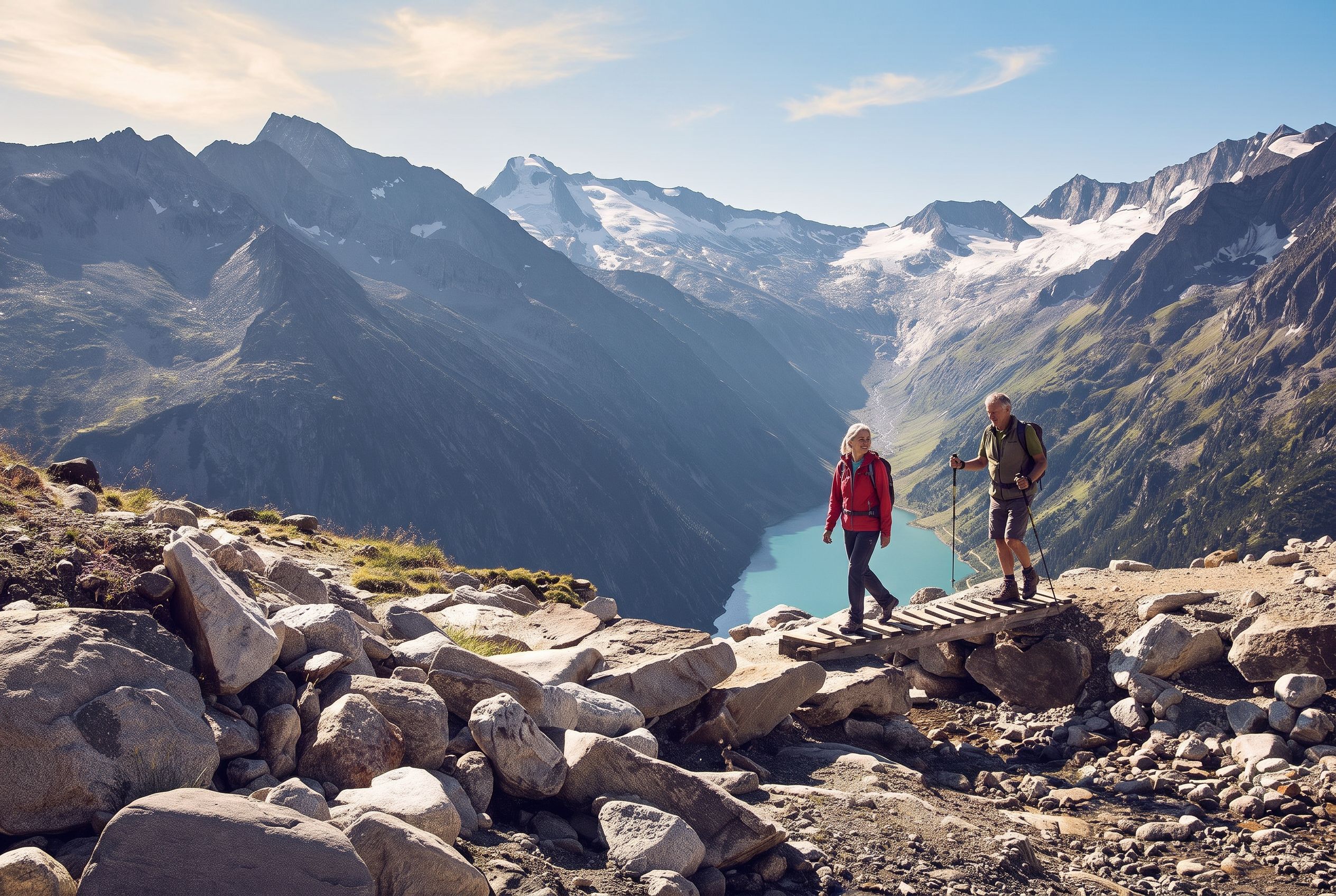 Zillertal cable car seniors
