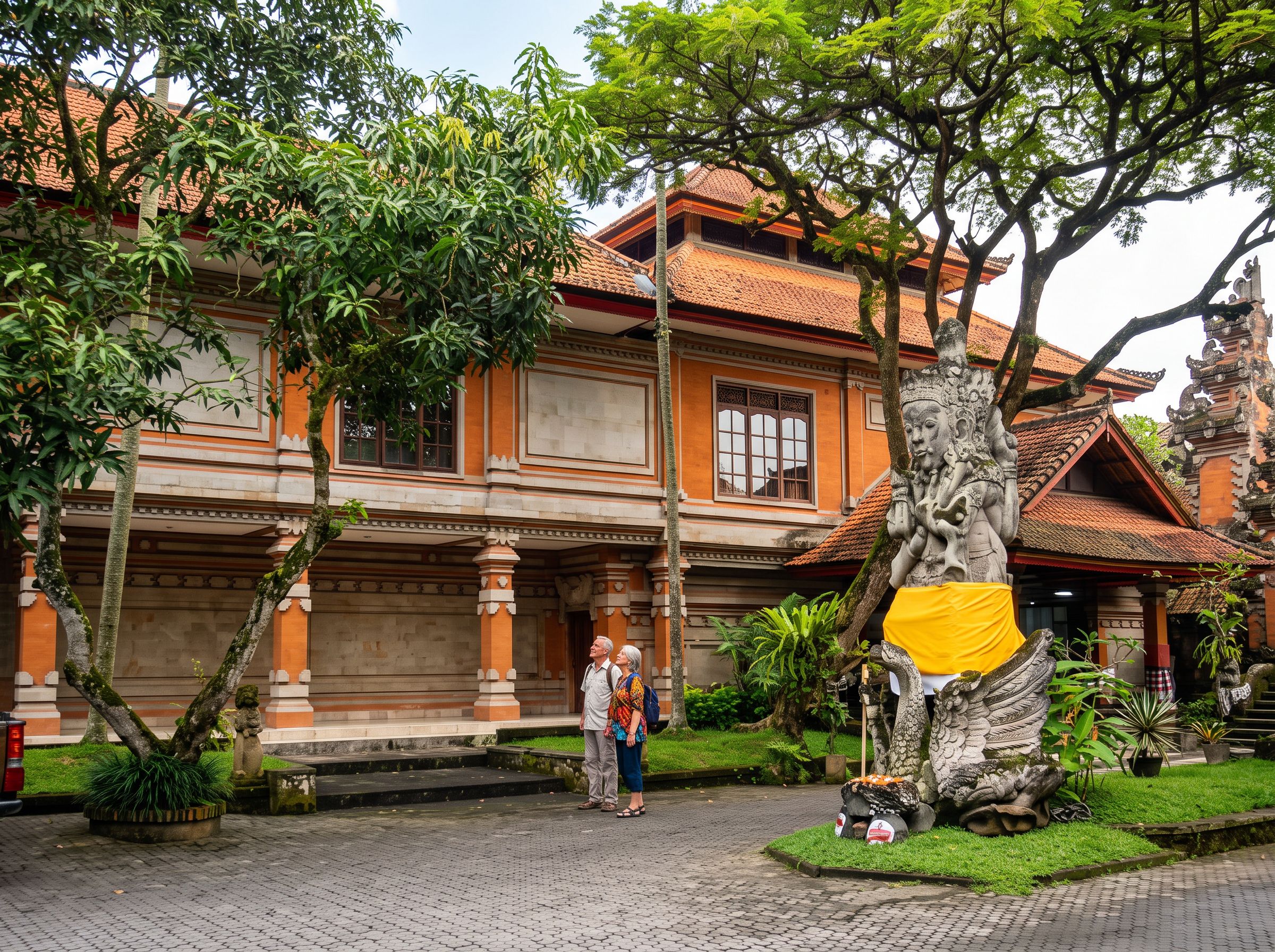Neka Art Museum Ubud garden pavilion