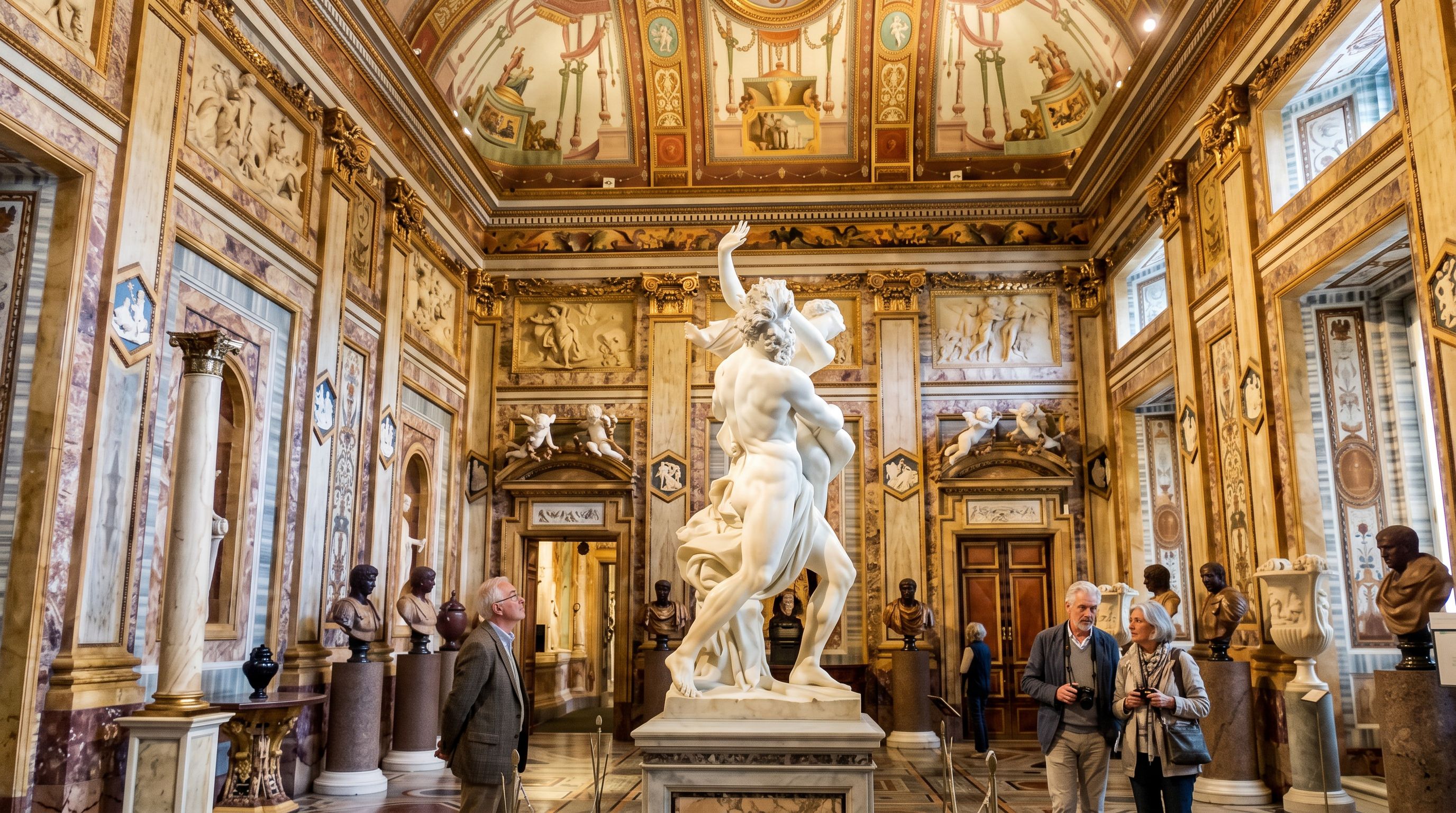 Galleria Borghese Bernini sculpture gallery