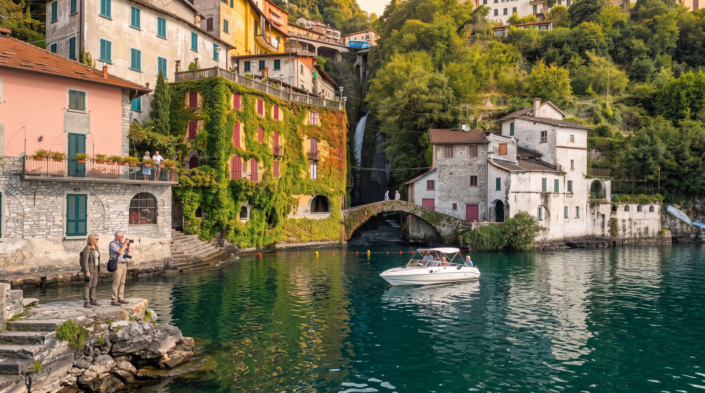 Villa Carlotta gardens spring bloom