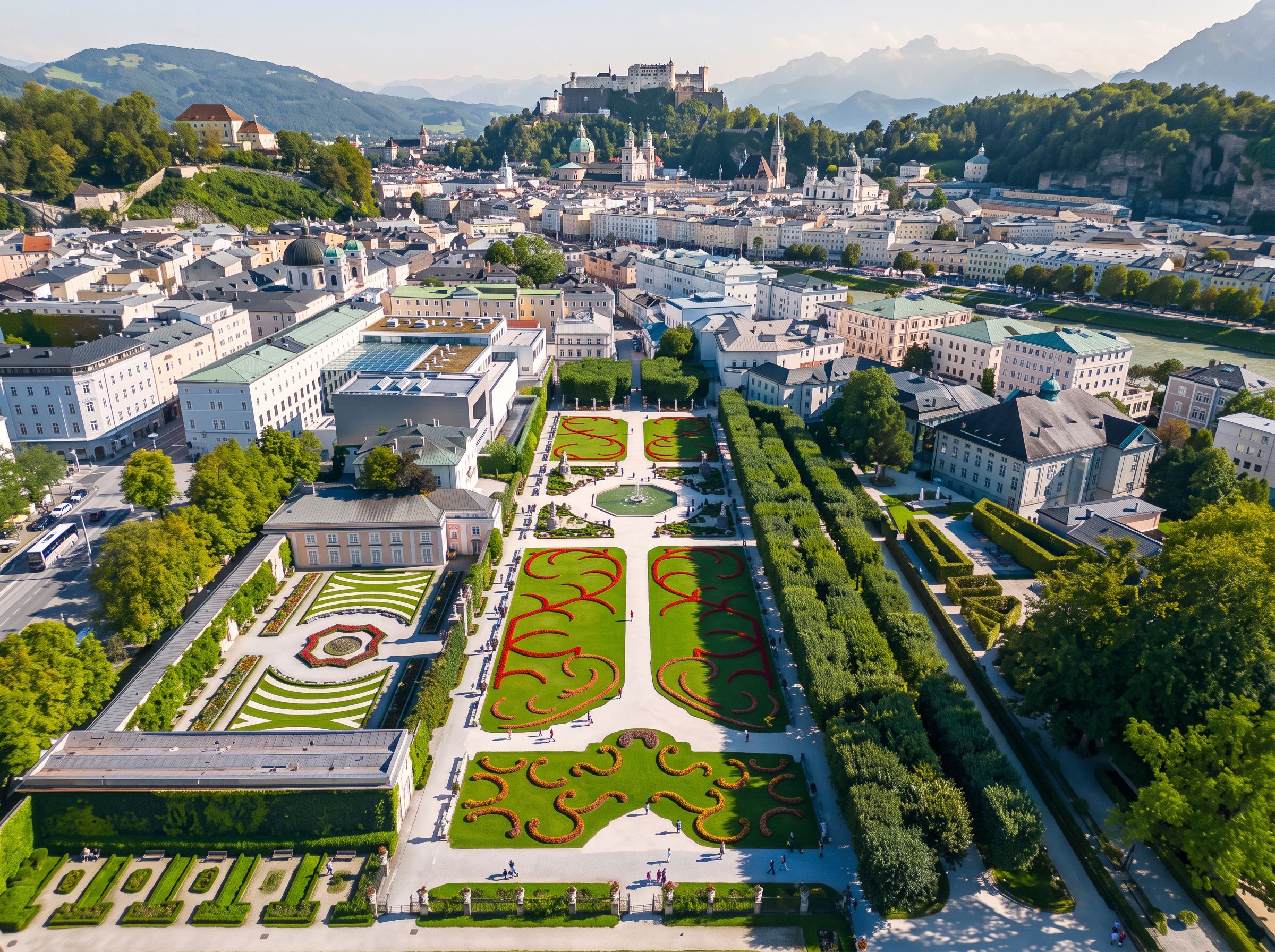 Salzburg Neustadt Linzergasse street