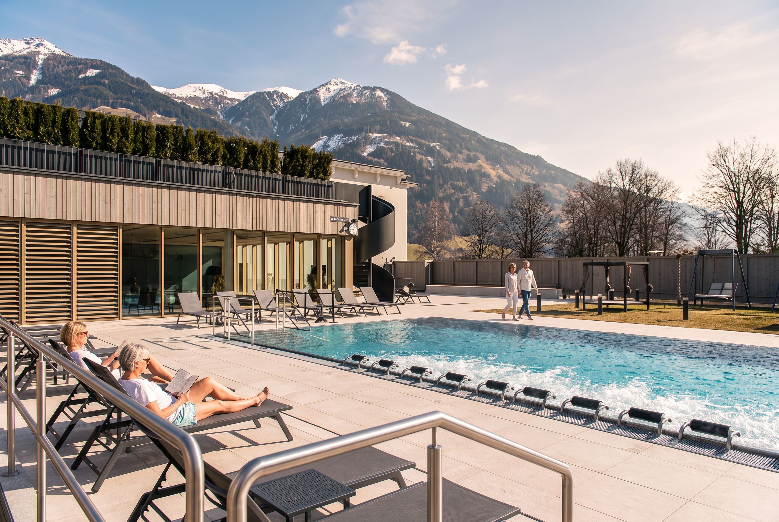 Erlebnistherme Zillertal sauna relaxation zone