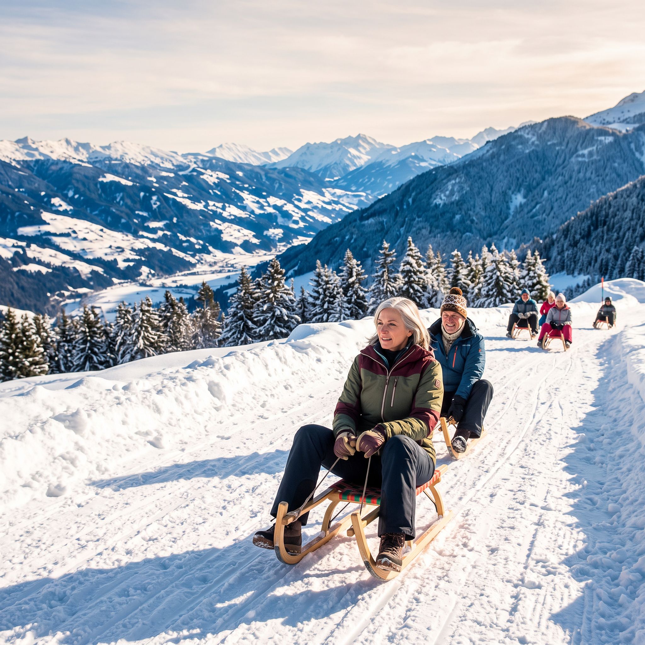 Easy Trail Mayrhofen winter walk