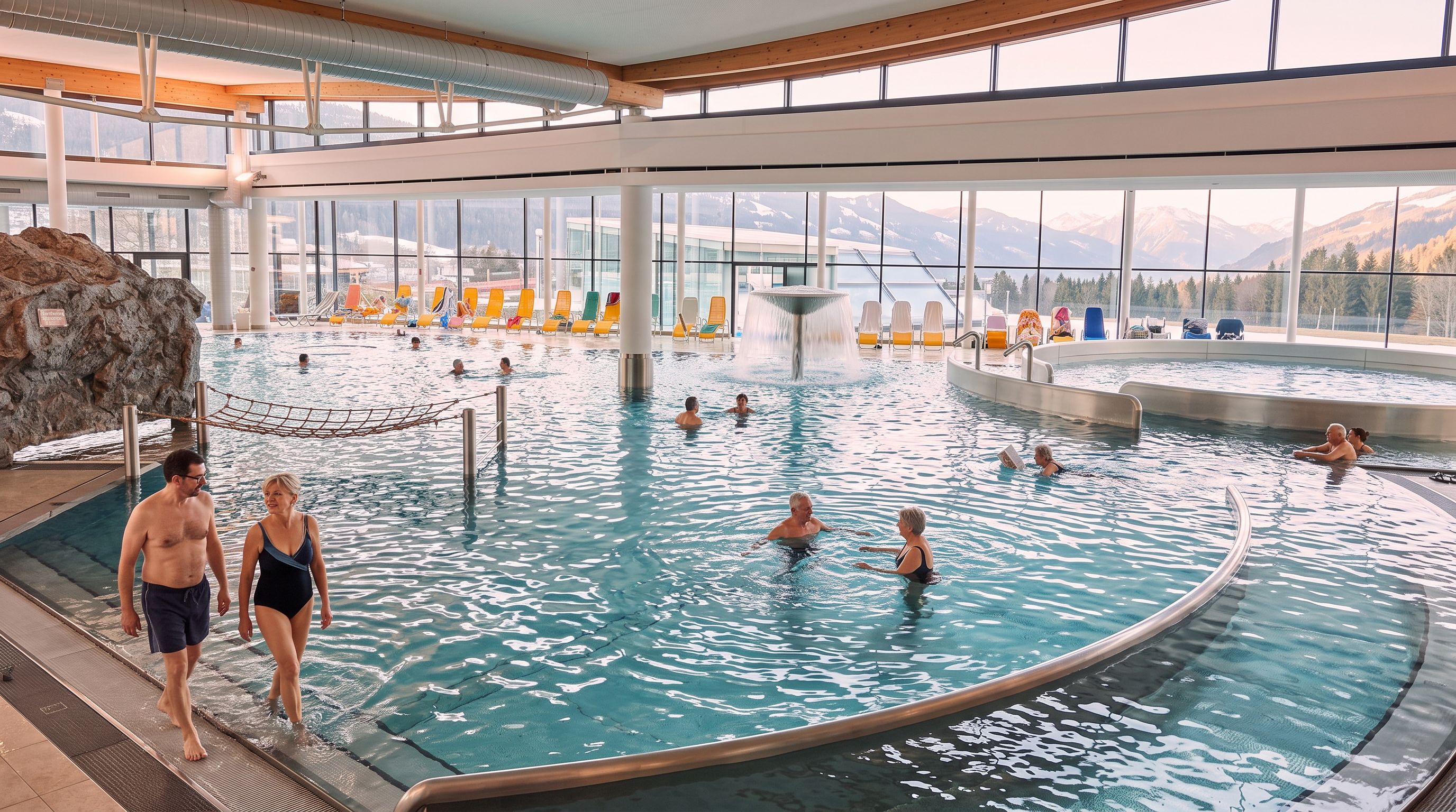 Zillertal thermal bath interior
